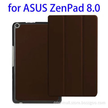Factory Price 3 Folding Flip Leather for ASUS ZenPad 8.0 Case